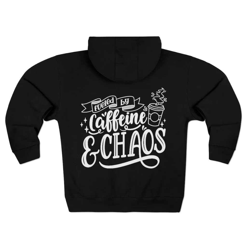 Men's Caffeine & Chaos Full Zip Hoodie