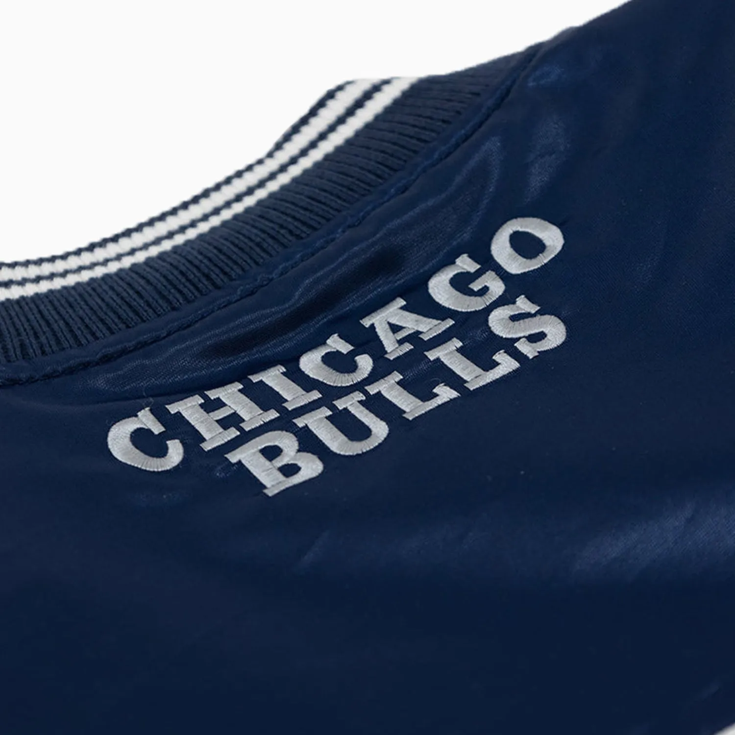 Men's Chicago Bulls NBA Varsity Satin Jacket