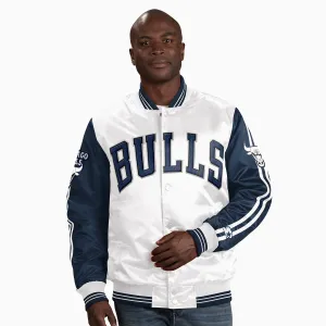 Men's Chicago Bulls NBA Varsity Satin Jacket