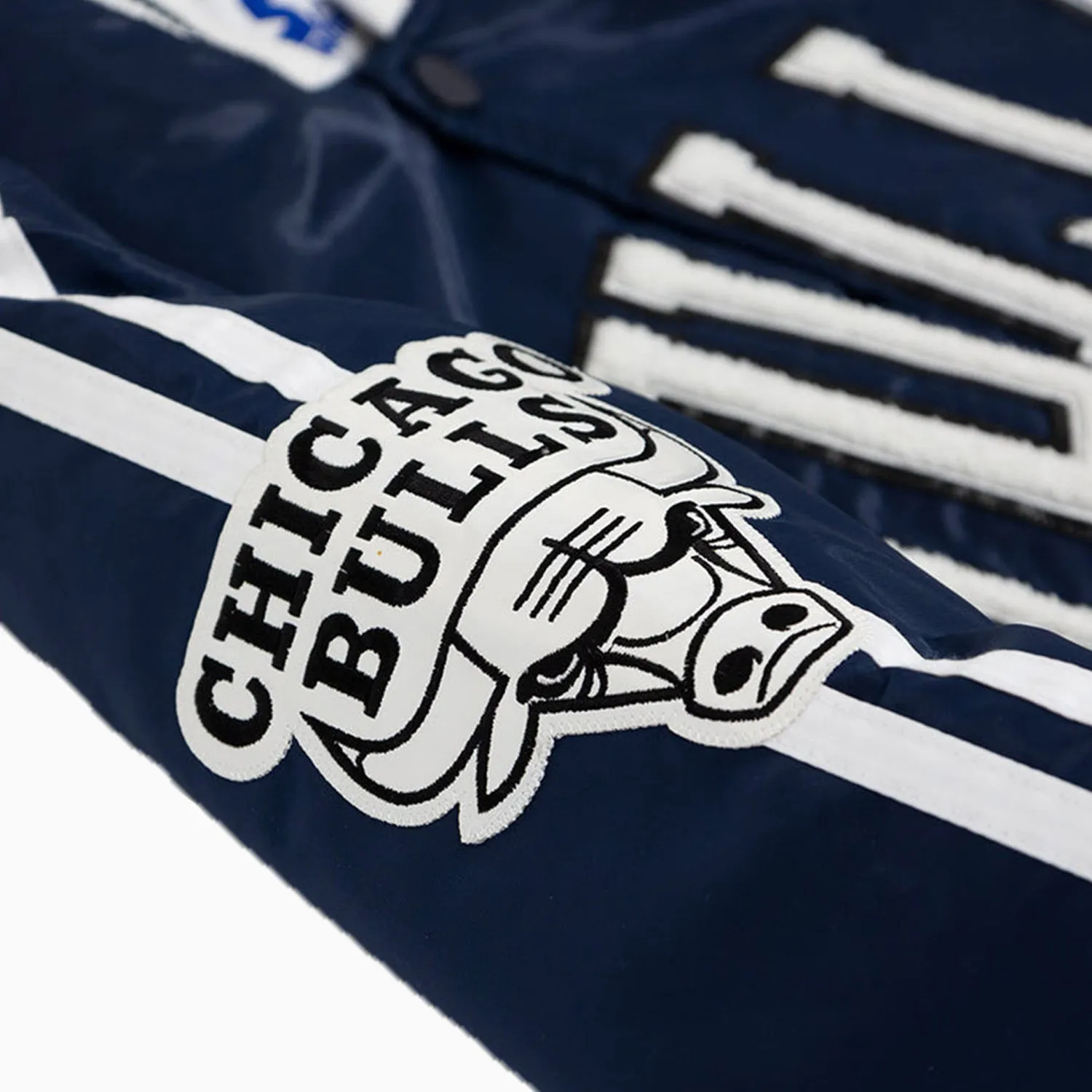 Men's Chicago Bulls NBA Varsity Satin Jacket