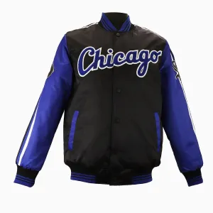 Men's Chicago White Sox MLB Varsity Satin Jacket