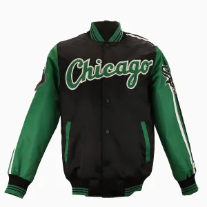 Men's Chicago White Sox MLB Varsity Satin Jacket