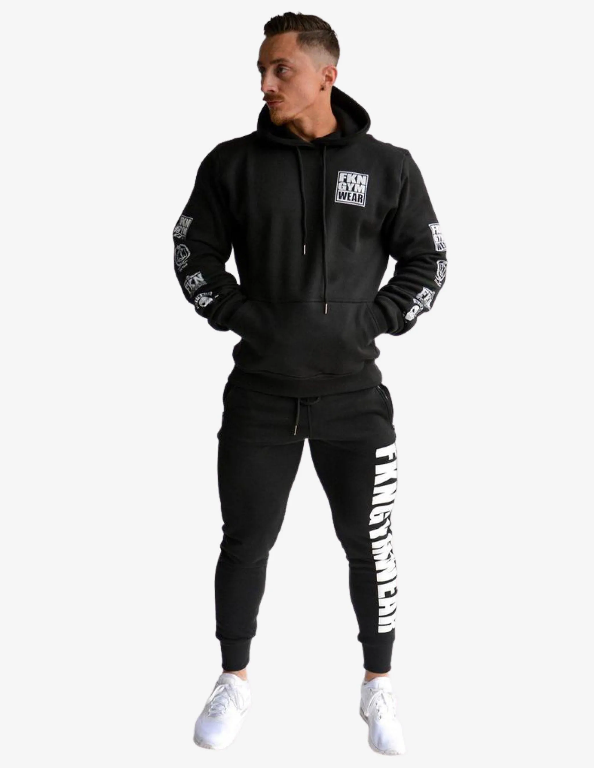MEN'S GYM HOODIE | HEIST | BLACK