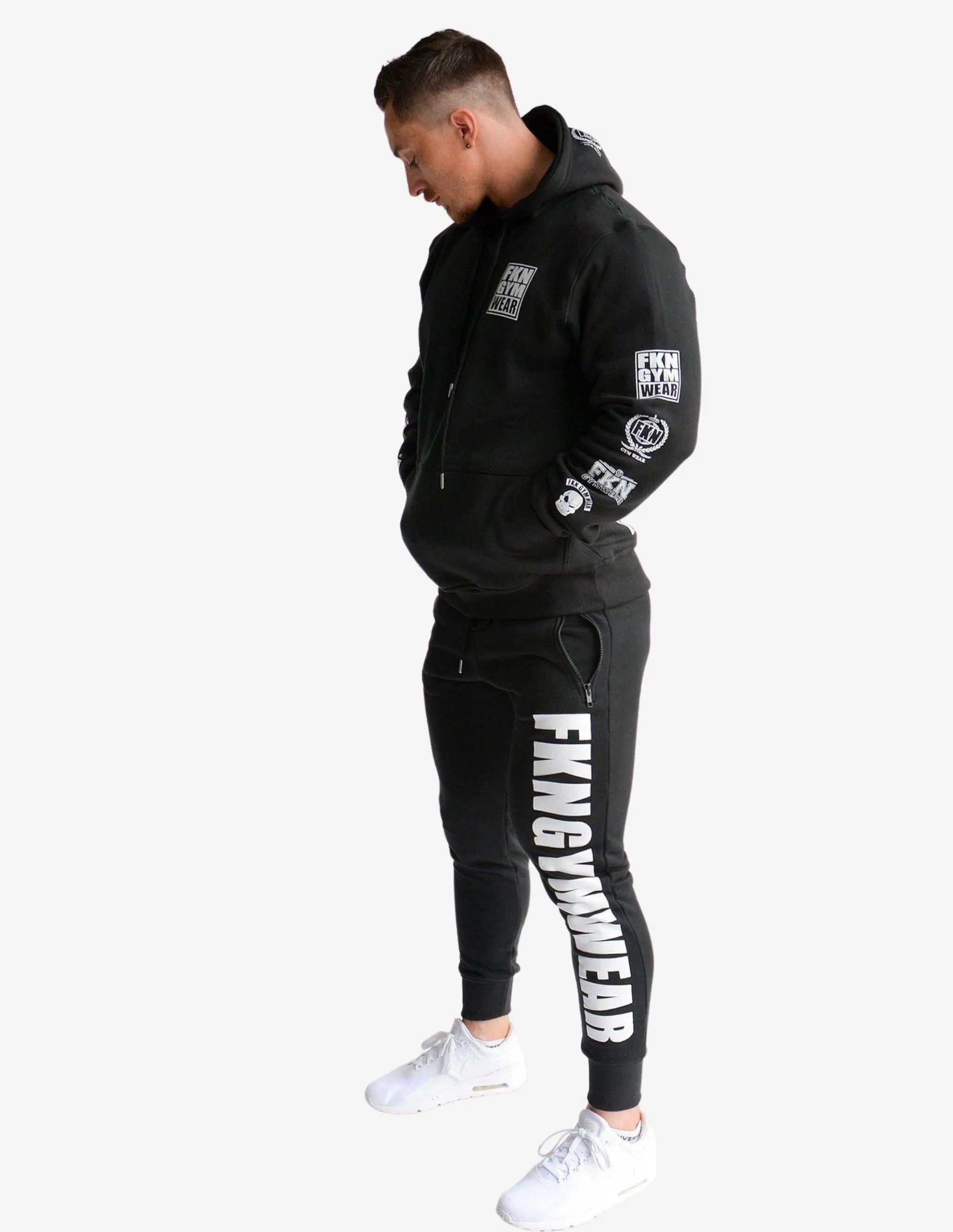 MEN'S GYM HOODIE | HEIST | BLACK