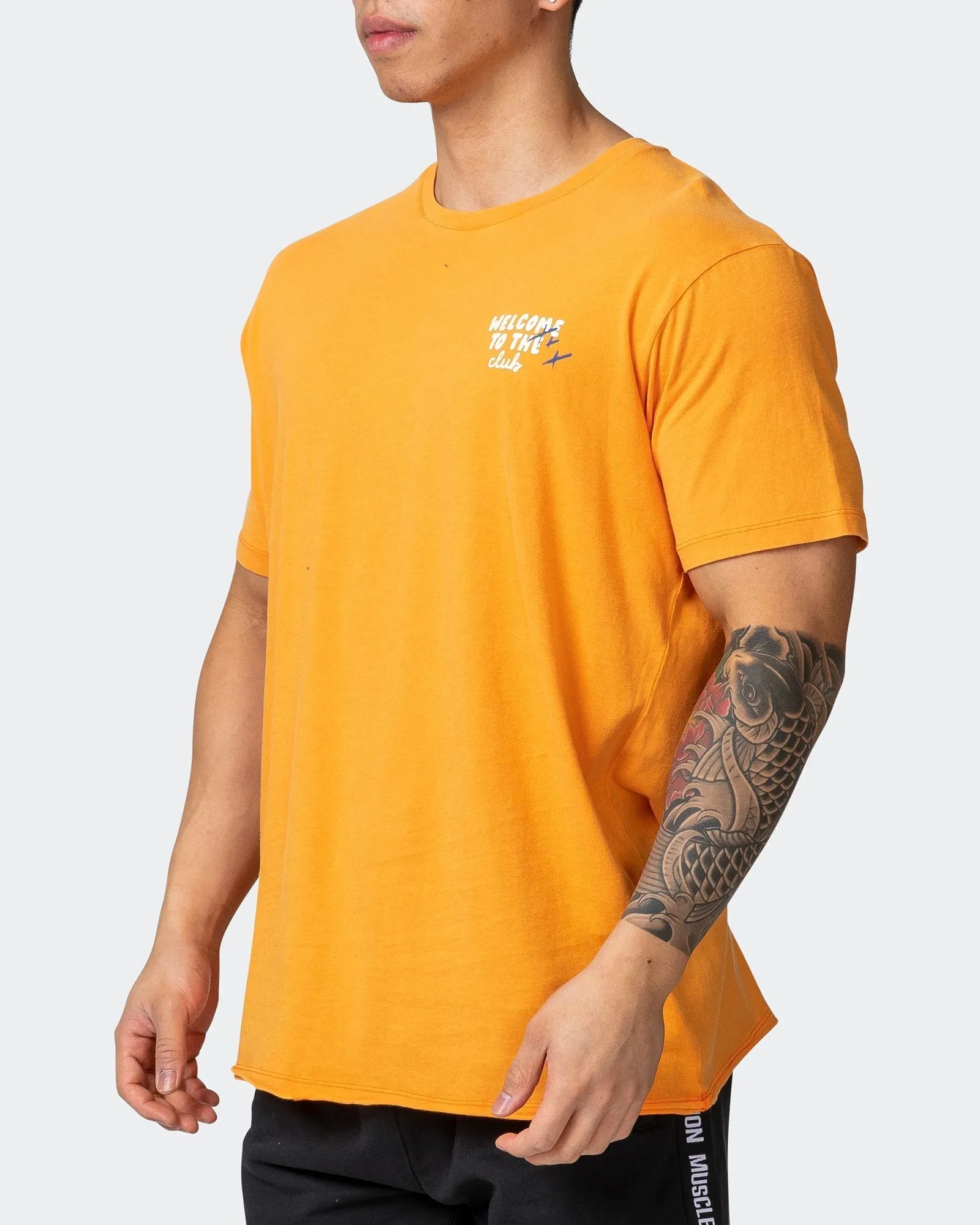 MENS MN SQUAD OVERSIZED VINTAGE TEE Washed Fireball