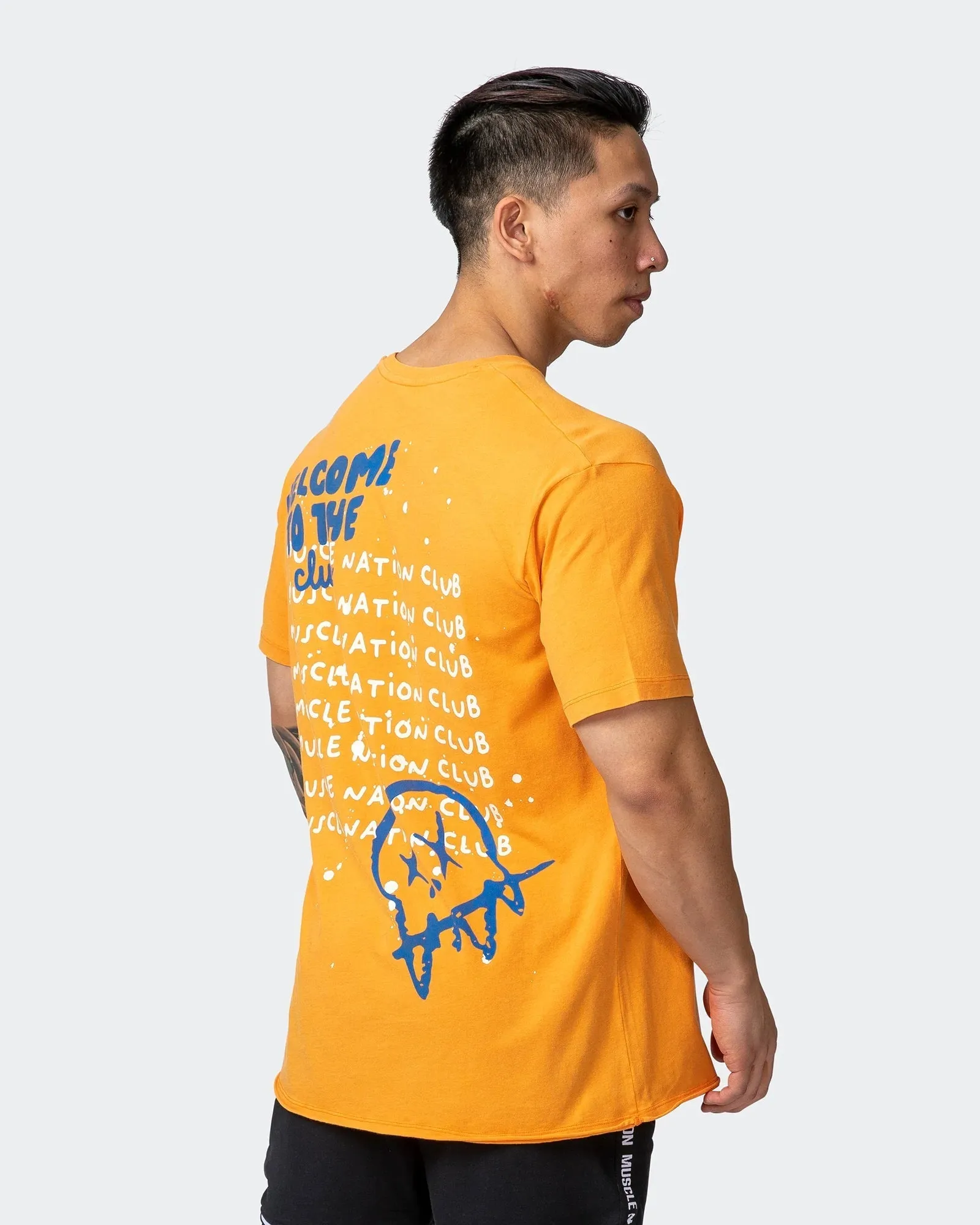 MENS MN SQUAD OVERSIZED VINTAGE TEE Washed Fireball