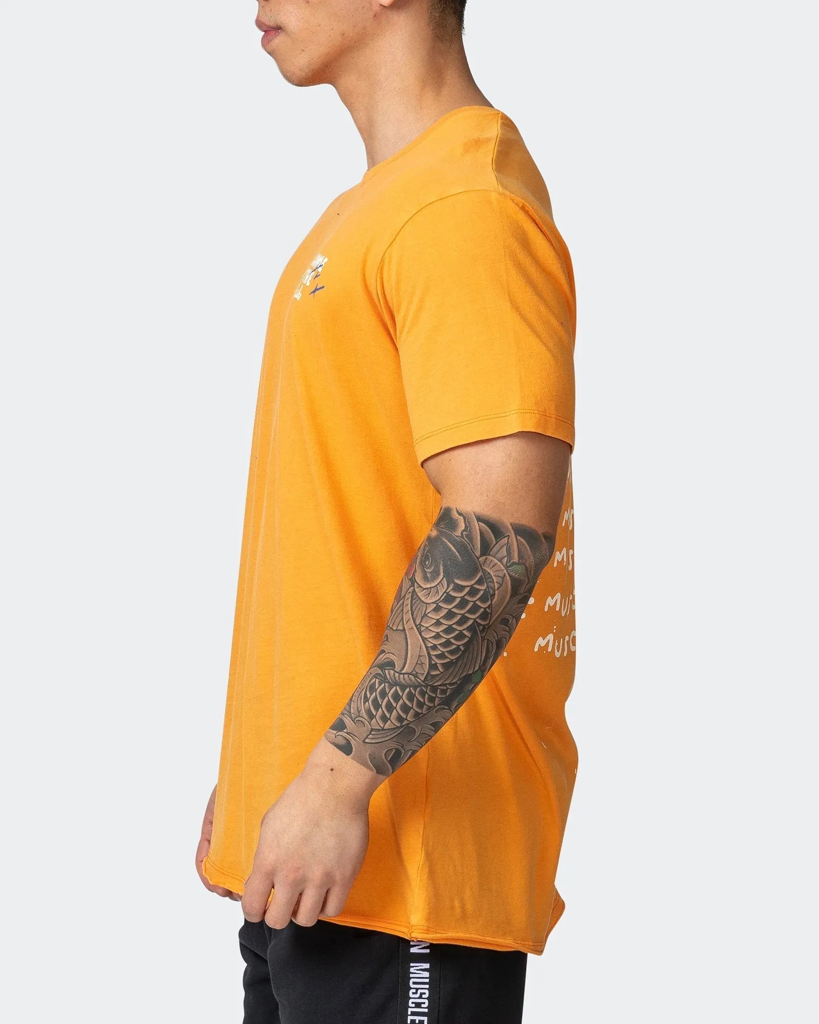 MENS MN SQUAD OVERSIZED VINTAGE TEE Washed Fireball