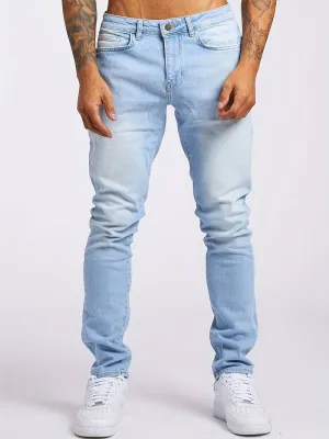 Men's Slim Fit Streetwear Stretch Jeans | Casual