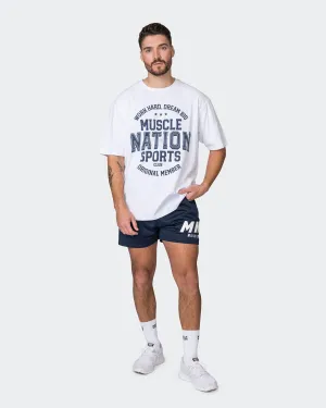 Mens Team MN Oversized Tee - White
