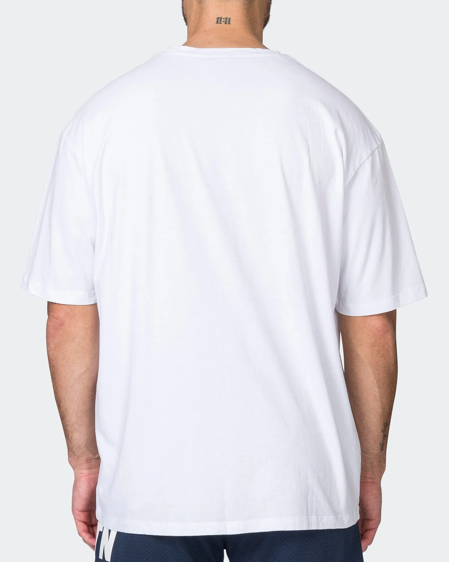 Mens Team MN Oversized Tee - White