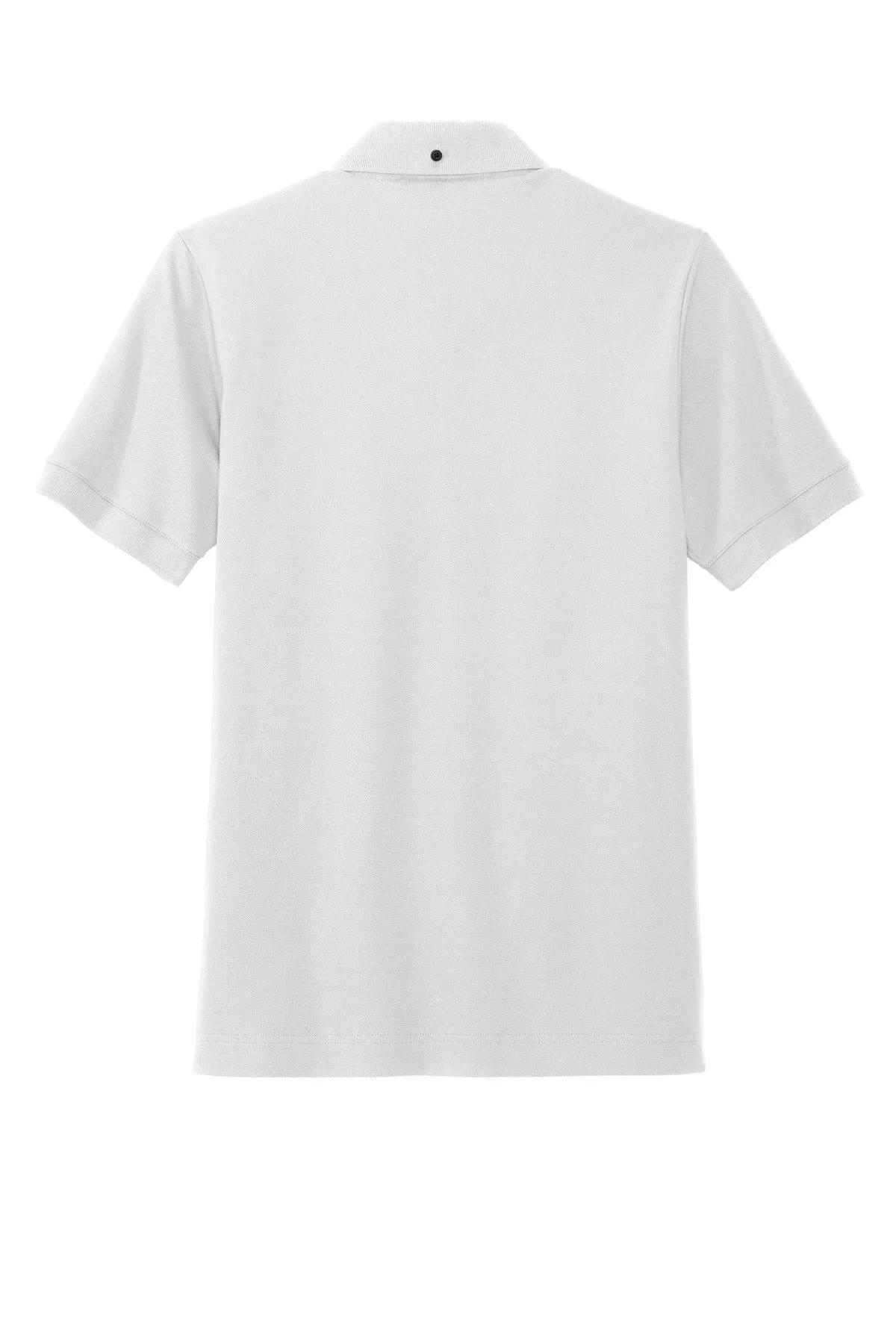 Mercer Mettle Stretch Heavyweight Pique Polo MM1000 White