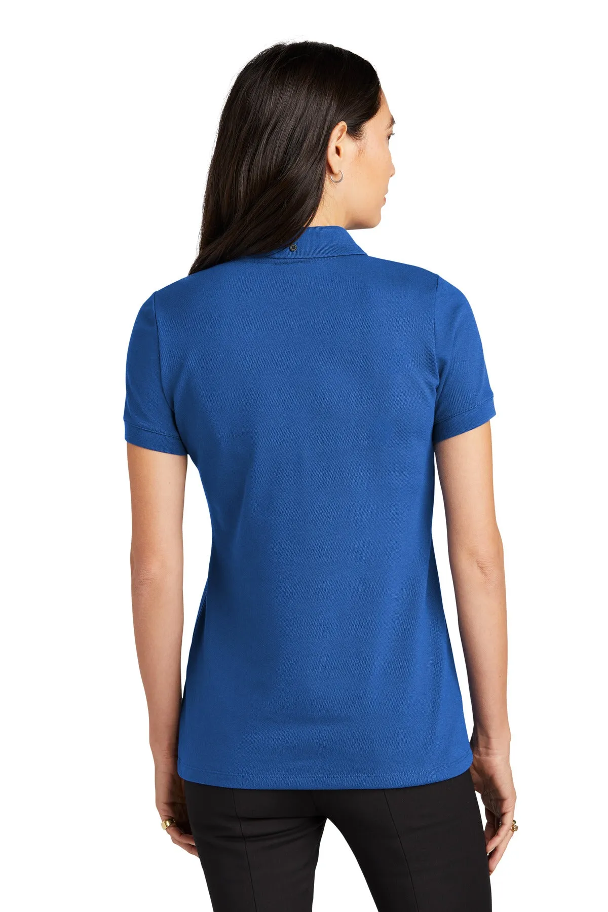 Mercer Mettle Women's Stretch Heavyweight Pique Polo MM1001 Blue Note