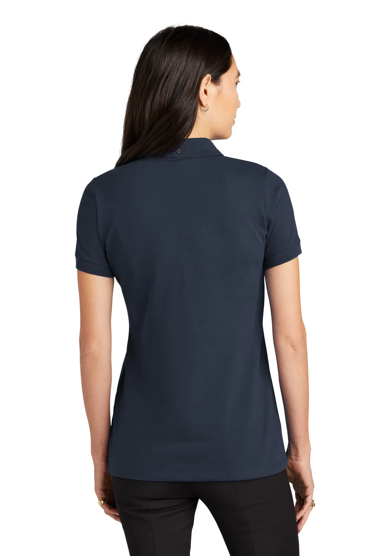 Mercer Mettle Women's Stretch Heavyweight Pique Polo MM1001 Night Navy