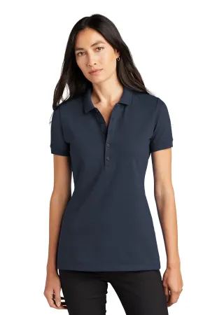 Mercer Mettle Women's Stretch Heavyweight Pique Polo MM1001 Night Navy