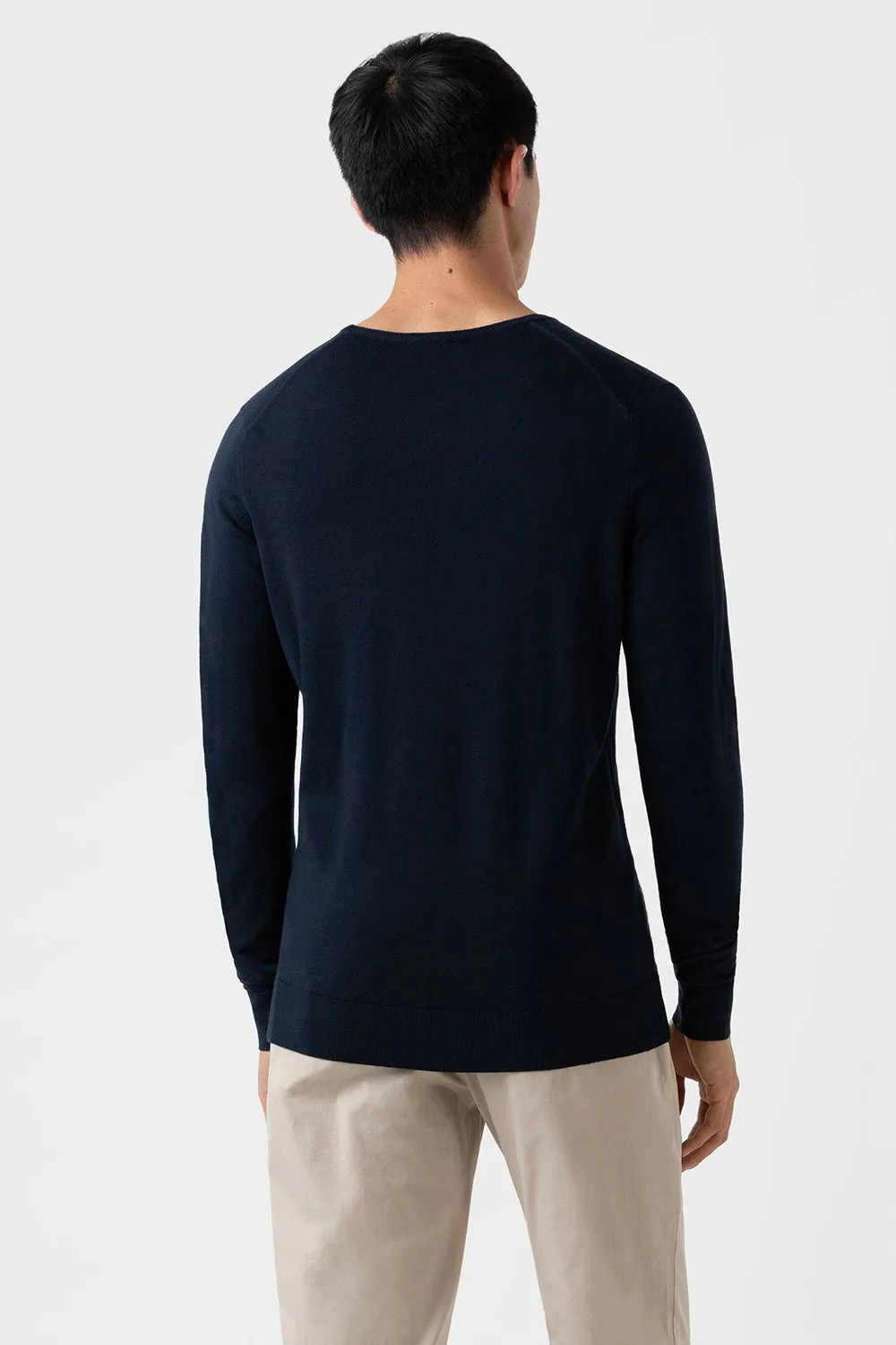 Merino Knit, light navy