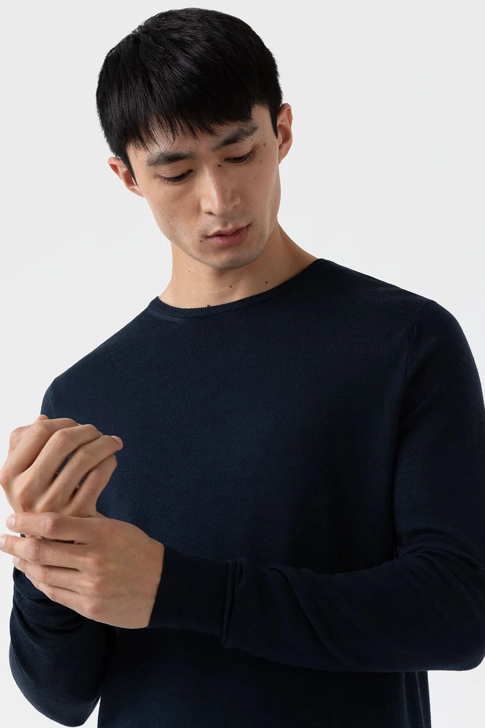 Merino Knit, light navy