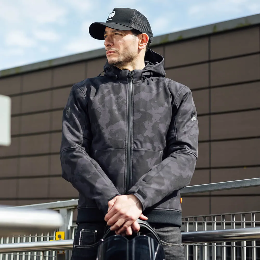 Merlin Torque Urban Laminated D3O Jacket Midnight Camo