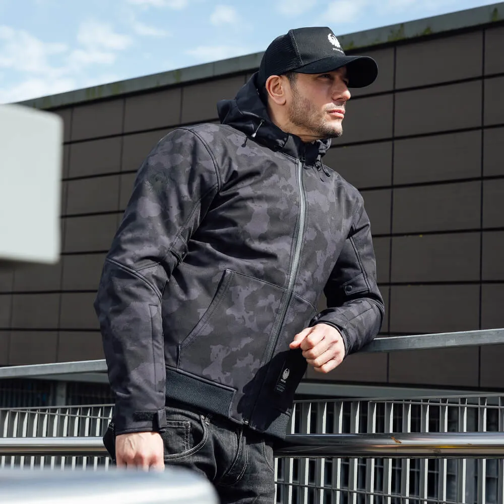 Merlin Torque Urban Laminated D3O Jacket Midnight Camo