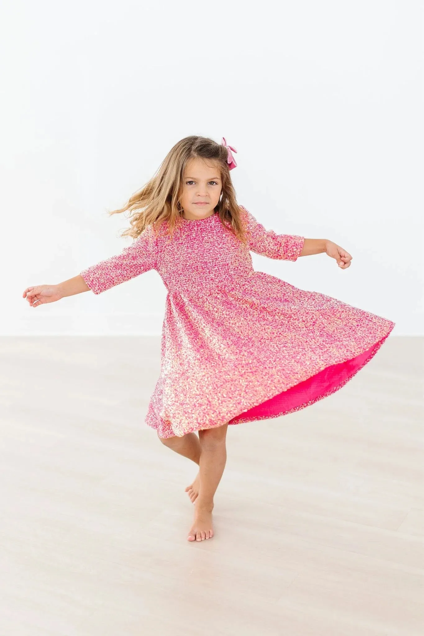 Mila & Rose - Hot Pink Sequin Dress