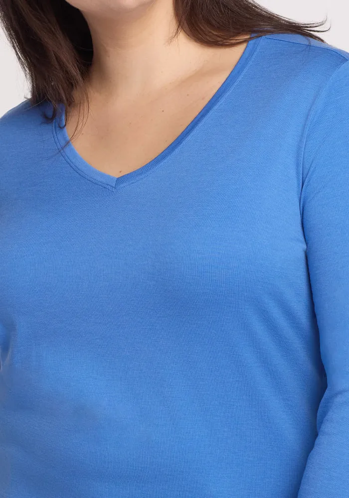 Millie Long Sleeve - Blue Gelato