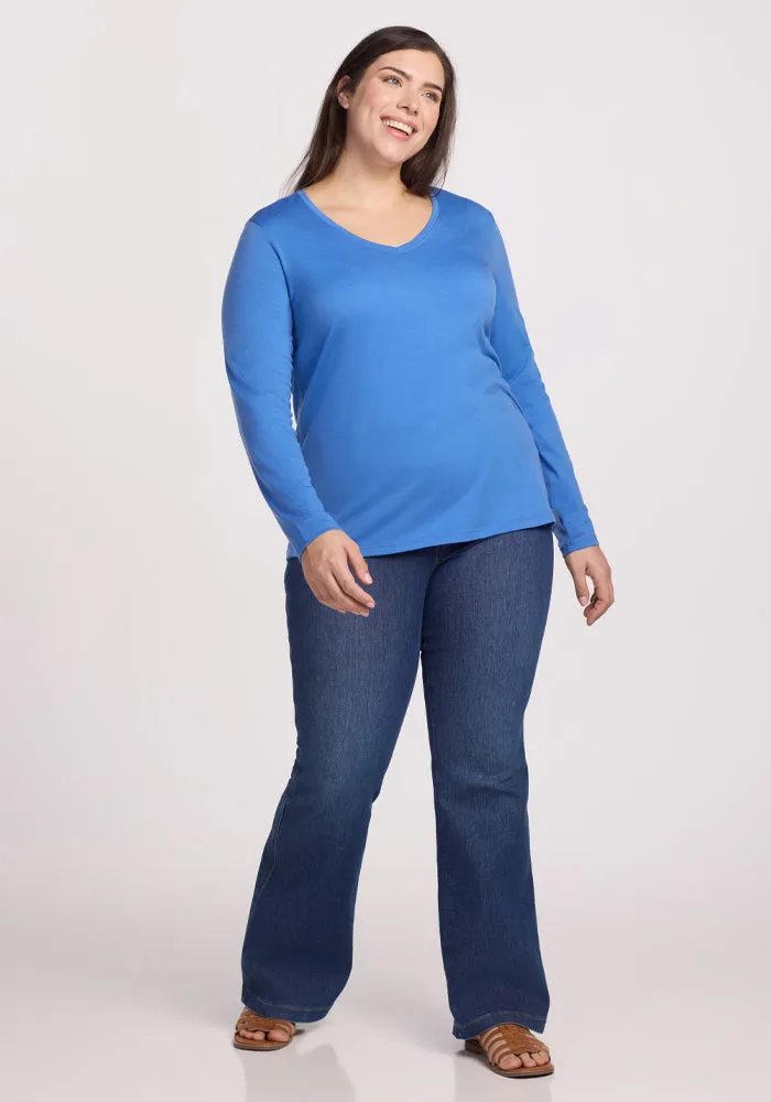 Millie Long Sleeve - Blue Gelato