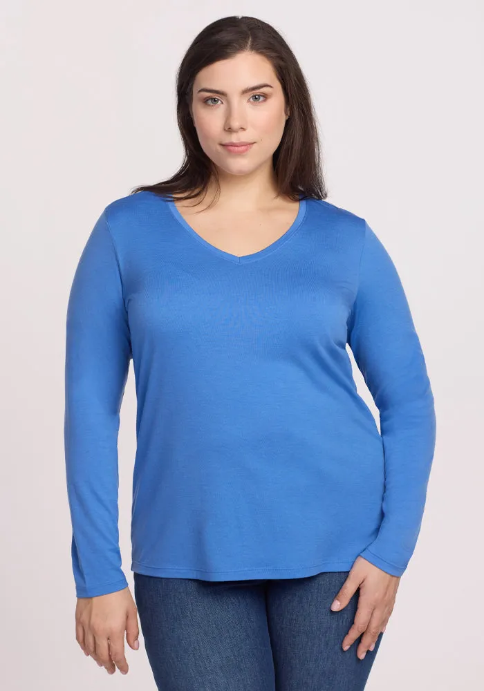 Millie Long Sleeve - Blue Gelato