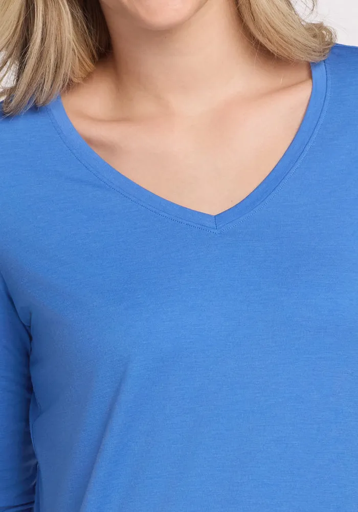 Millie Long Sleeve - Blue Gelato