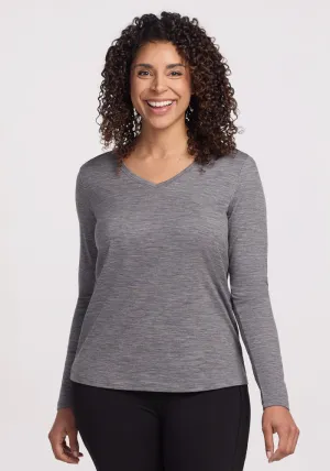 Millie Long Sleeve - Graphite Heather