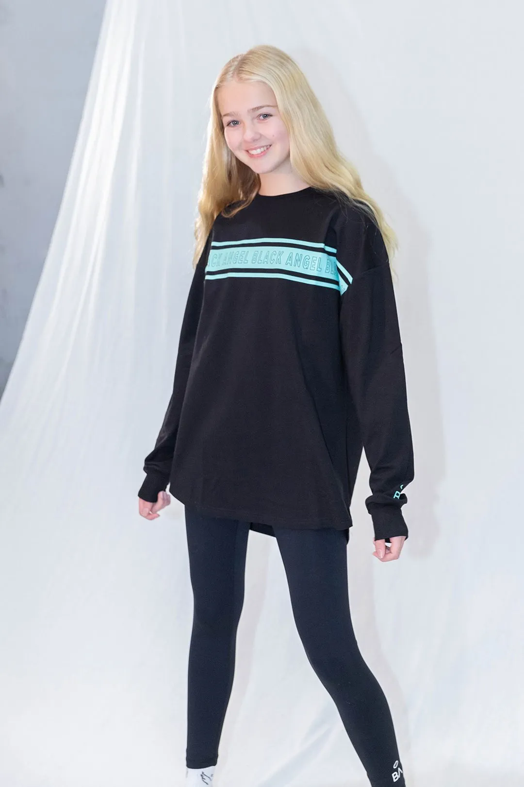 Mint Oversized Long Sleeve