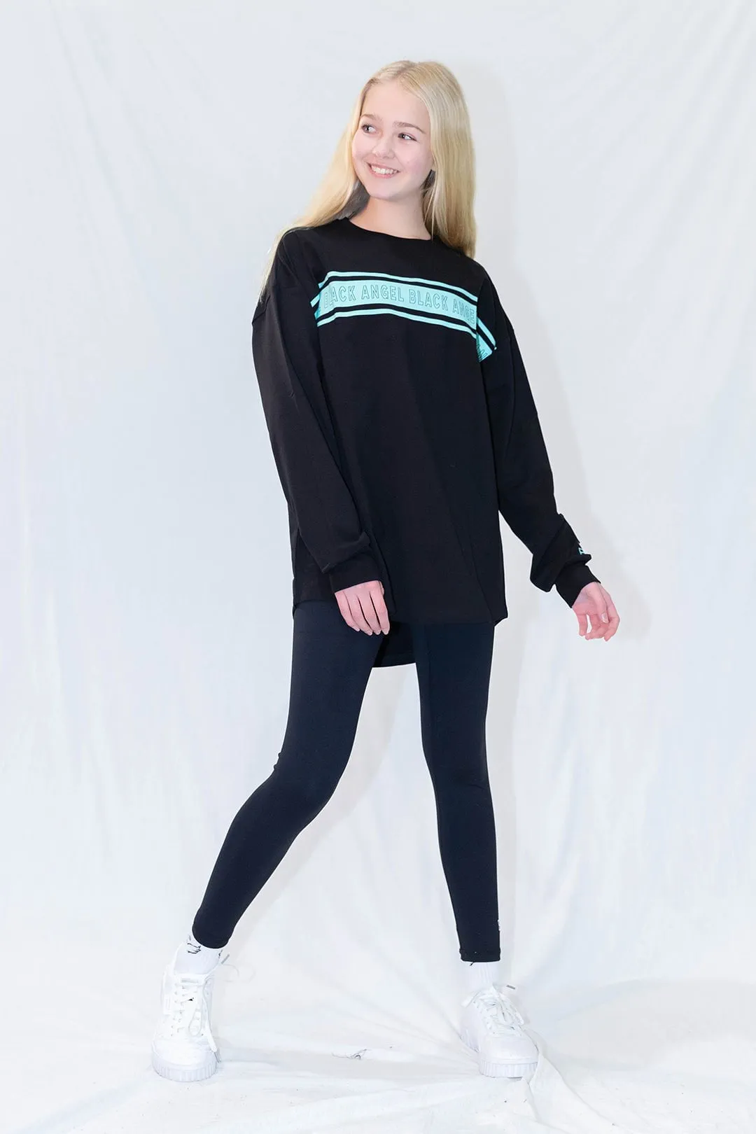 Mint Oversized Long Sleeve