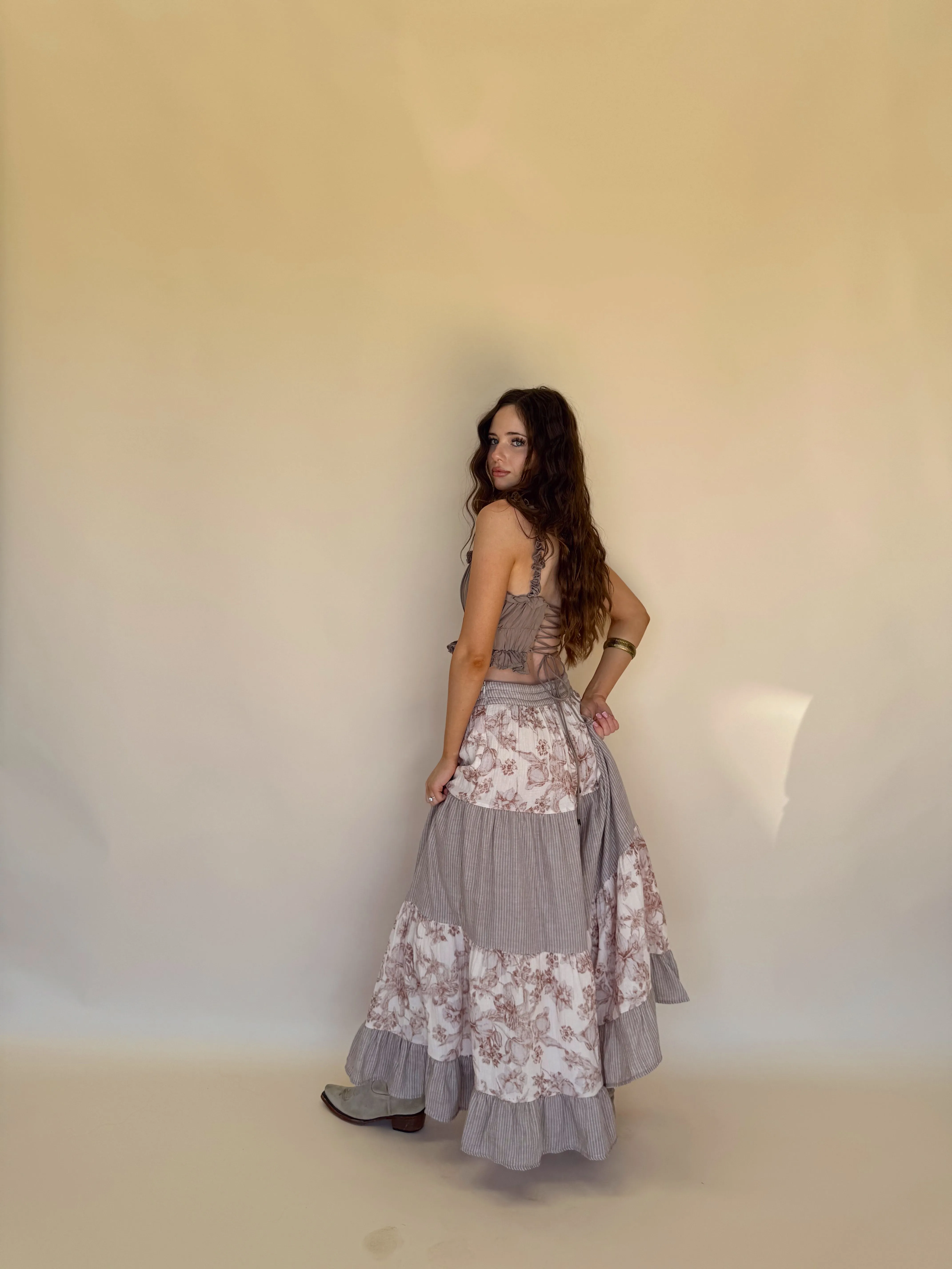 Mixed Feelings Maxi Skirt