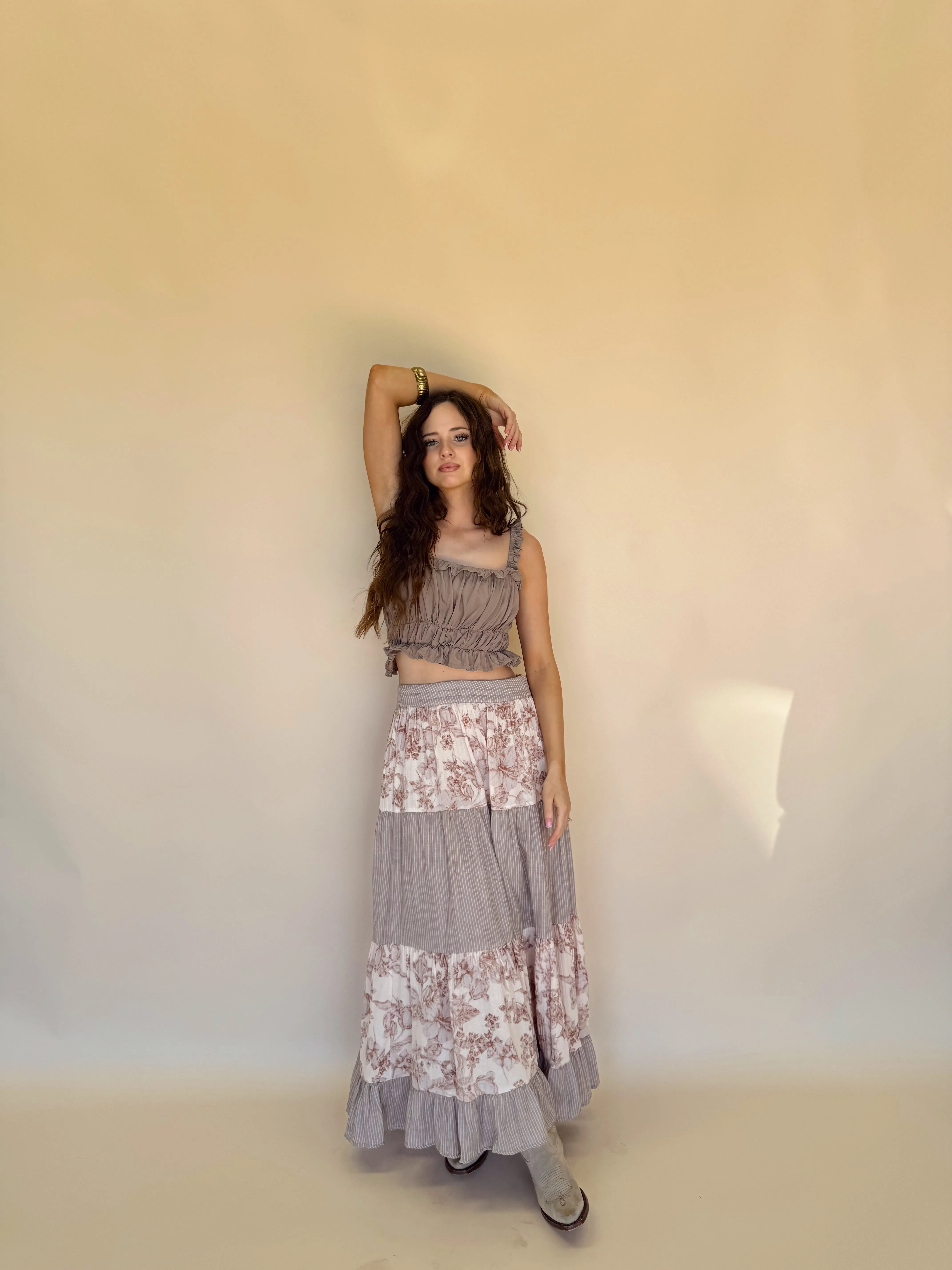Mixed Feelings Maxi Skirt