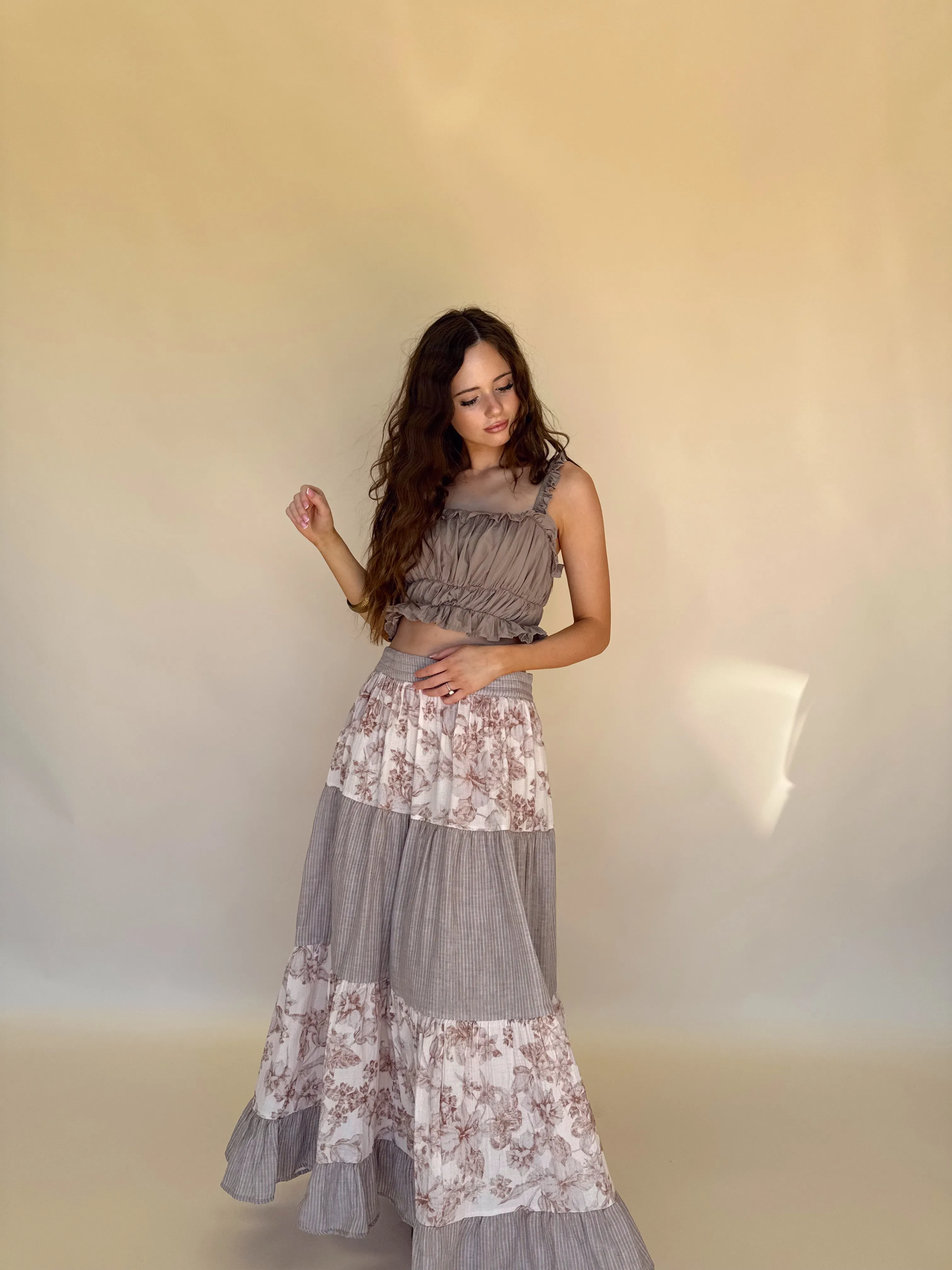 Mixed Feelings Maxi Skirt