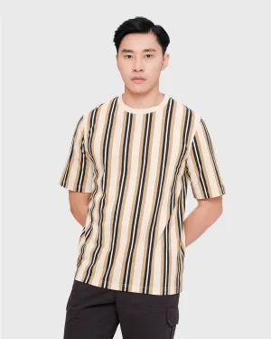 MOC Kaos Lengan Pendek Pria DERBY4 - BEIGE