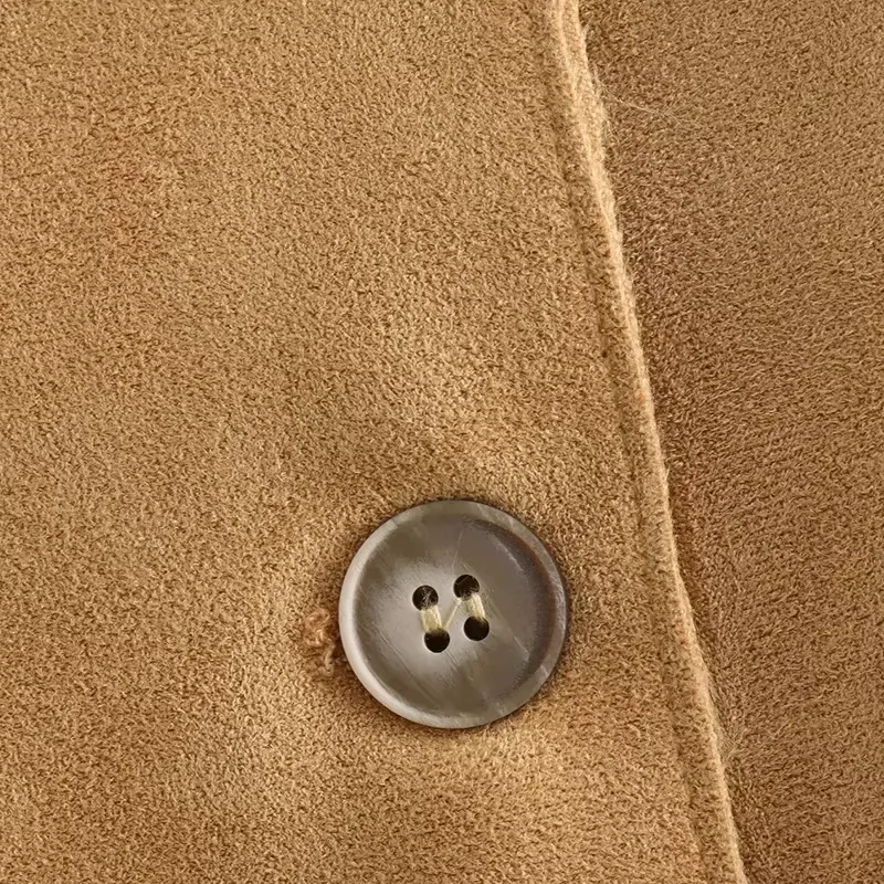 Monacogents | Suede Leather Short Jacket
