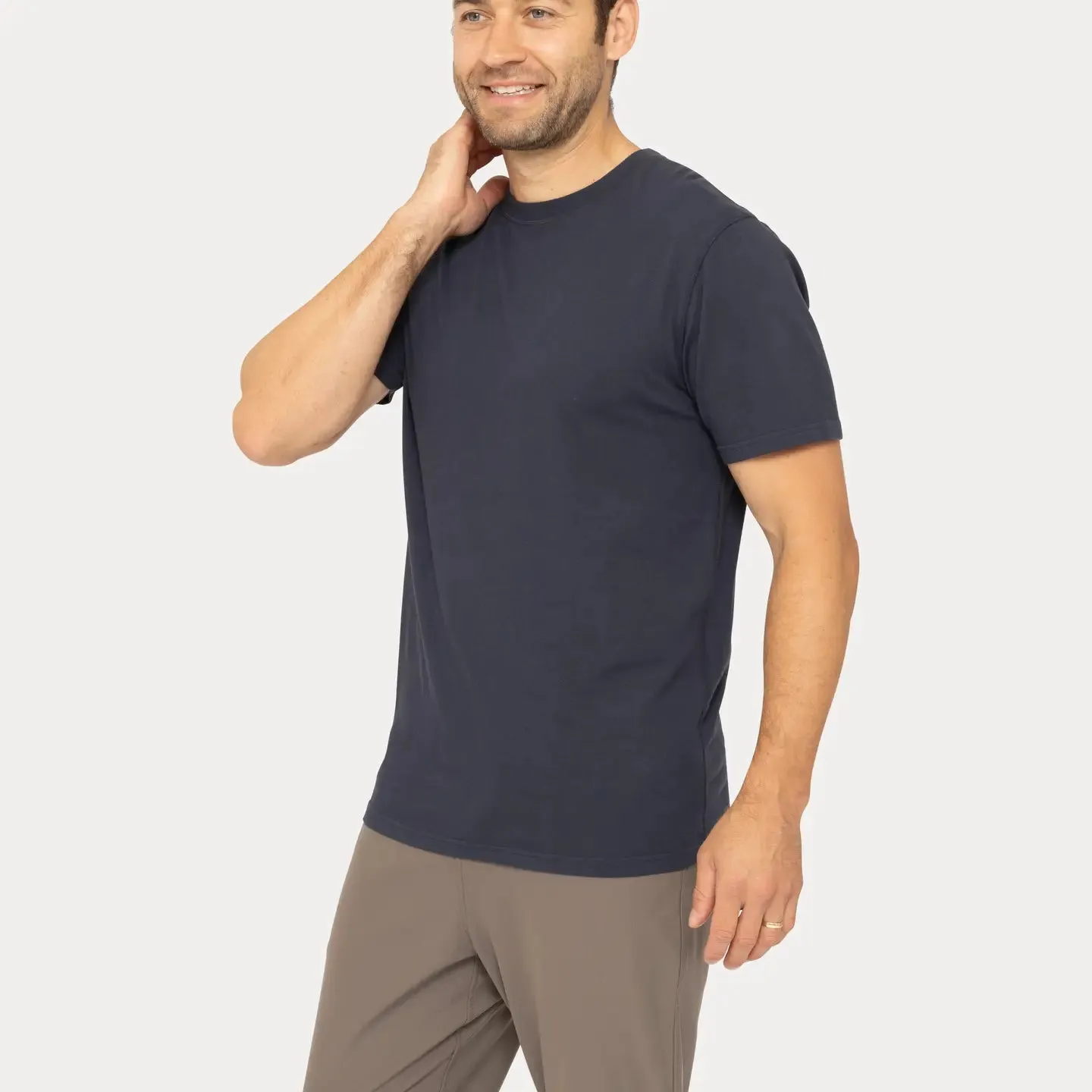 Mono B: Pima Cotton Blend Short Sleeve Tee