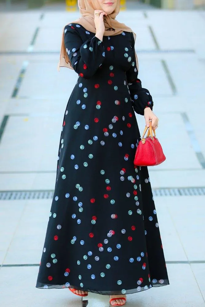 Moon Modest Dress