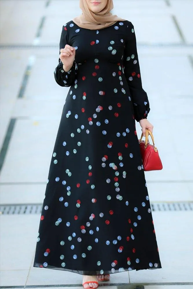 Moon Modest Dress