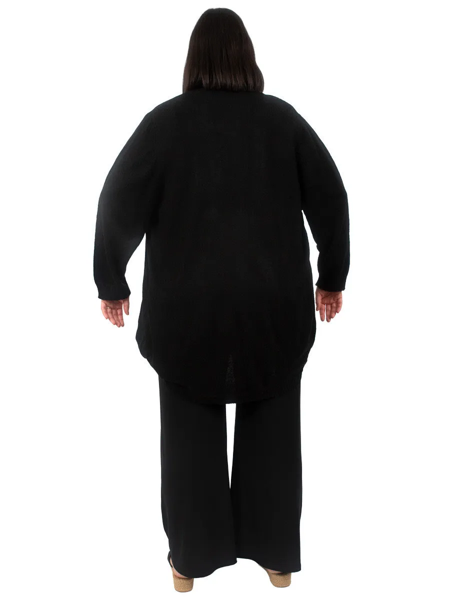 Moonless Shrug - Black**
