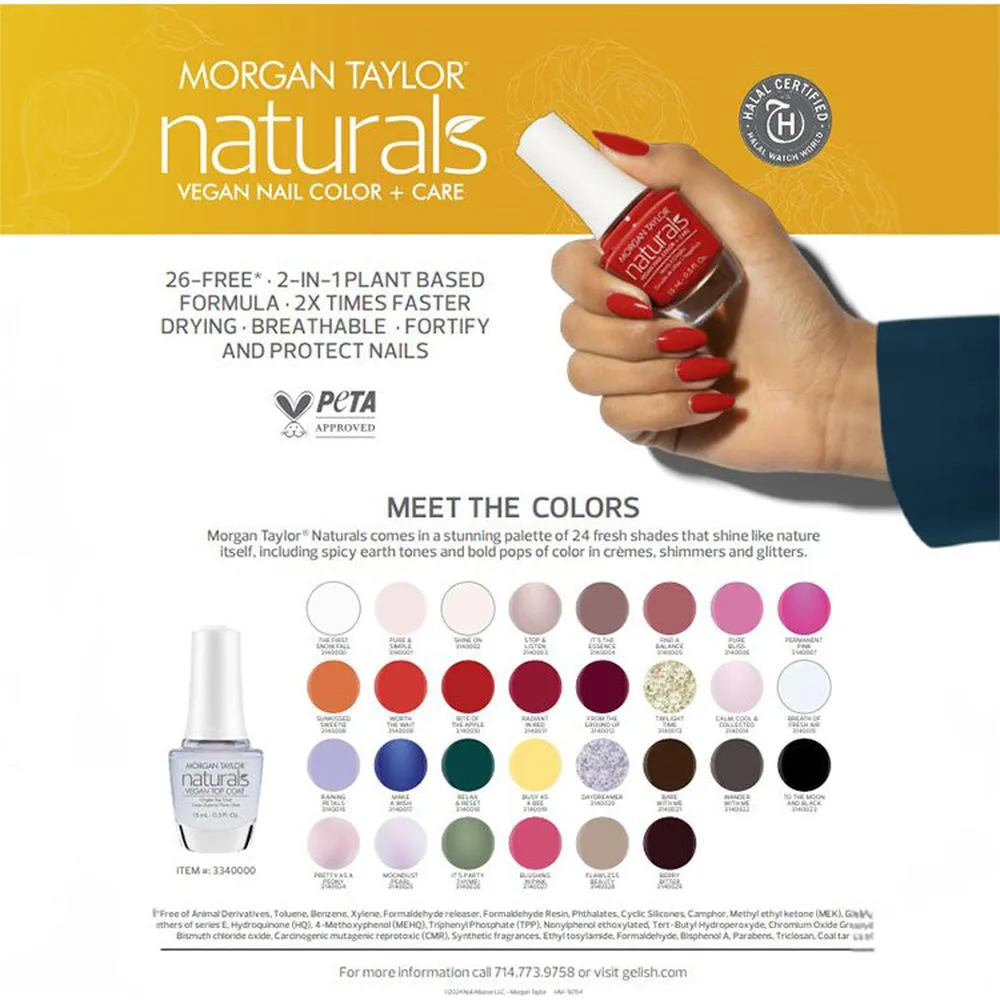 Morgan Taylor Naturals - Worth The Wait / 0.5 oz.