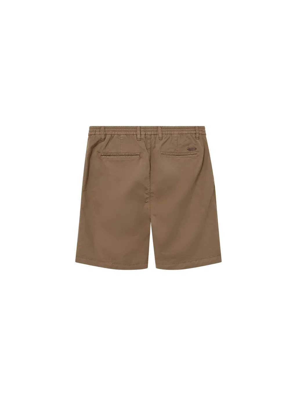 Mos Mosh Darwin Warm Sand Pleated Shorts