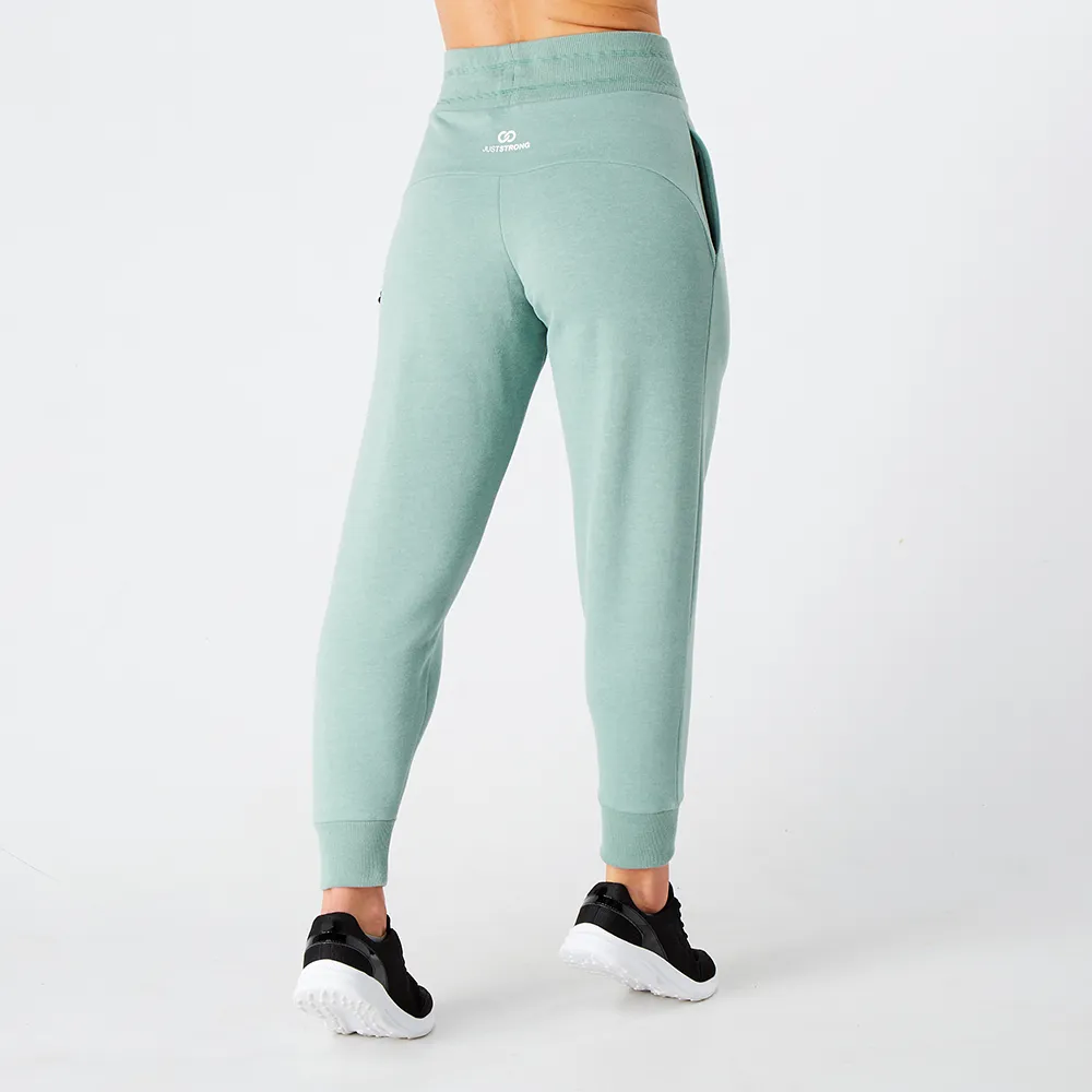 Moss Green Marl Relax Joggers