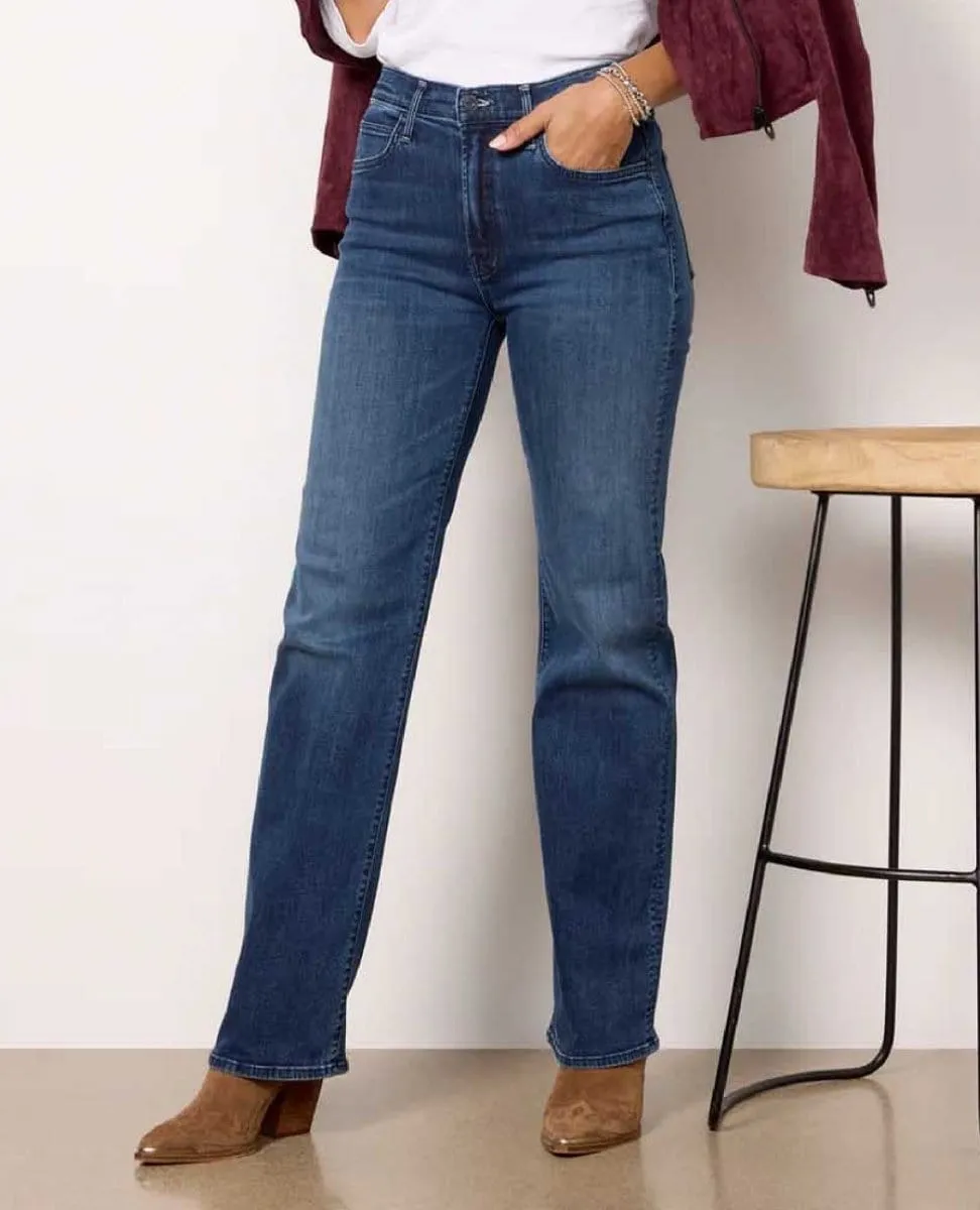 Mother Lil' Kick It Straight Leg Jean