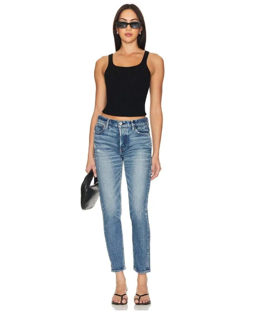 Moussy Annesdale Tapered Jean