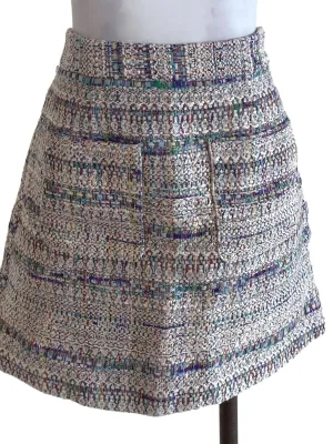 Multicolour Knitted Skirt