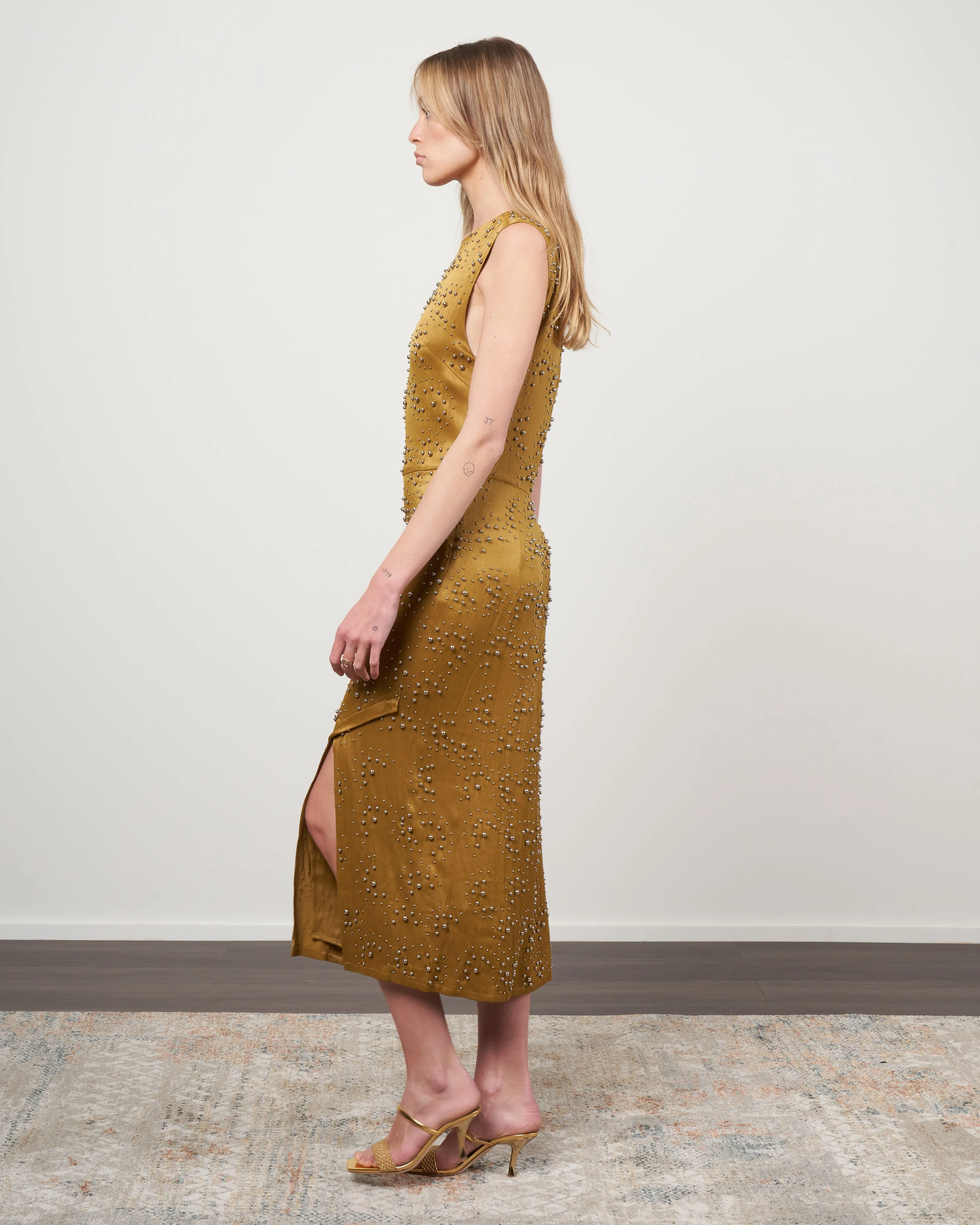 murraya dress - olive