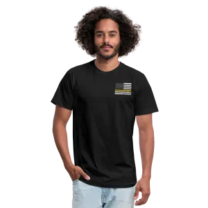 My Favorite 911 Dispatcher Calls me Dad Unisex Jersey T-Shirt by Bella   Canvas