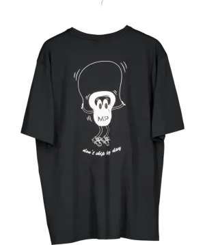 My Protein Black Dont Skip Leg Day T-shirt UK L