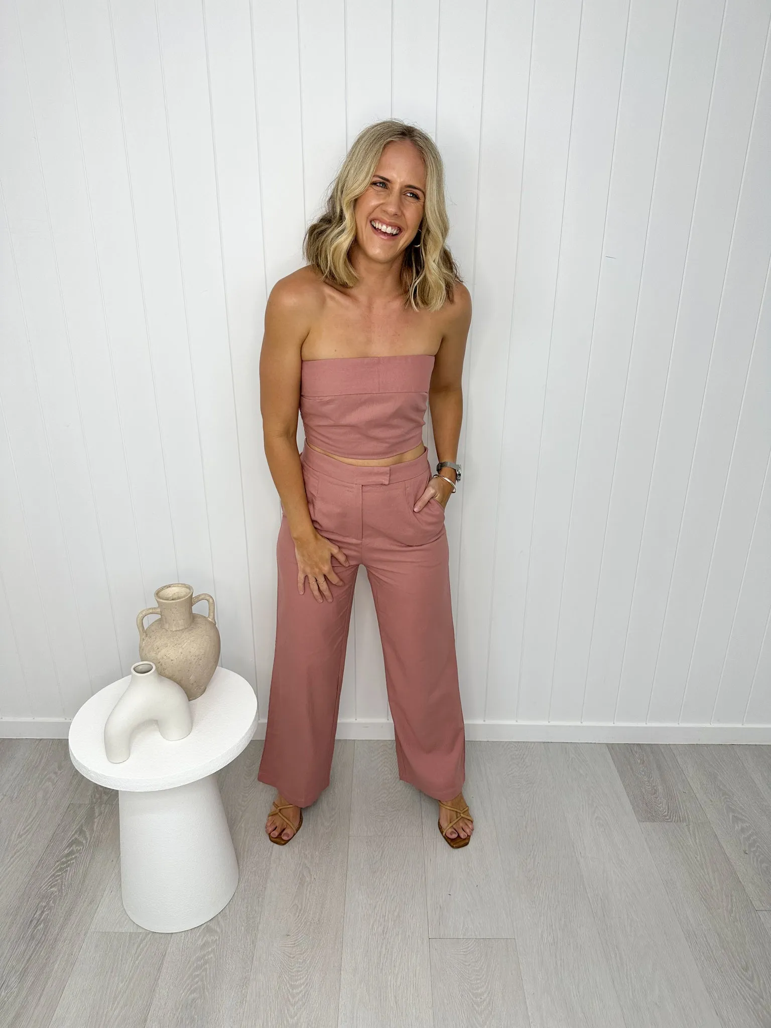 Nadine Top- Blush