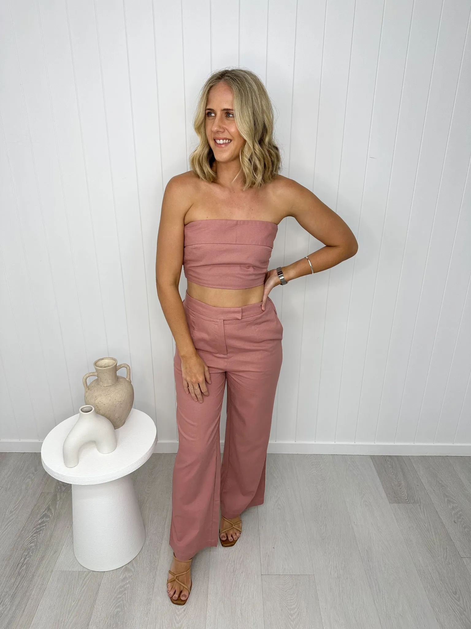 Nadine Top- Blush